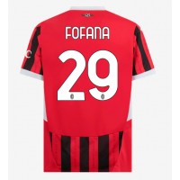 Pánský Fotbalový dres AC Milan Youssouf Fofana #29 2024-25 Domácí Krátký Rukáv